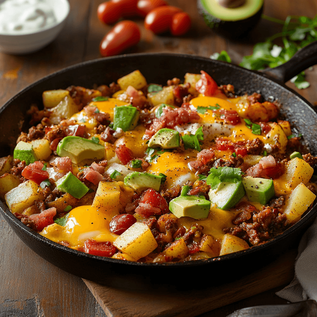 Ultimate Breakfast Skillet Fiesta