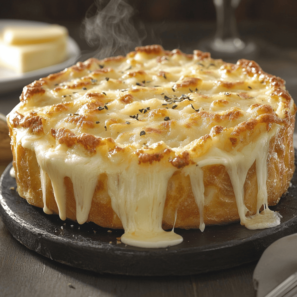 Ultimate Gourmet Four-Cheese Oven Melt