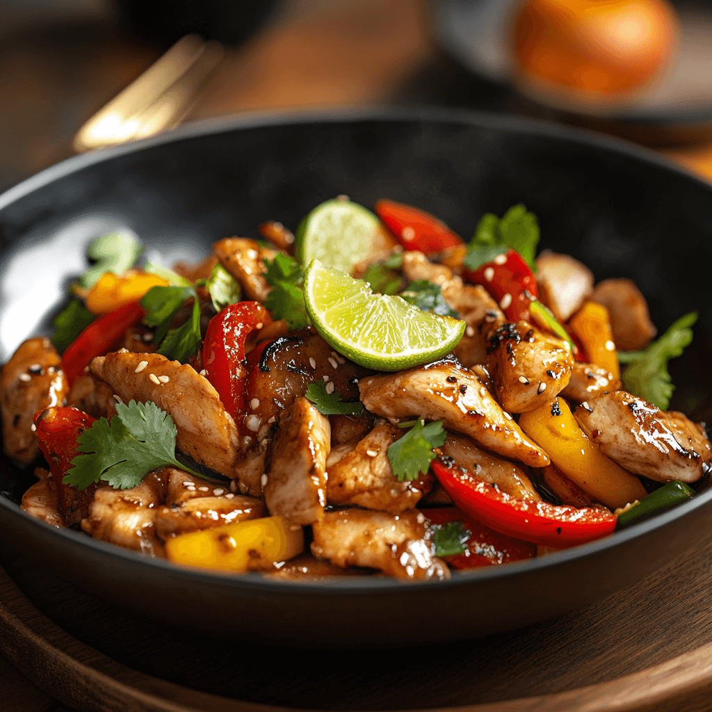 Agave-Lime Stir-Fry with a Zesty Twist