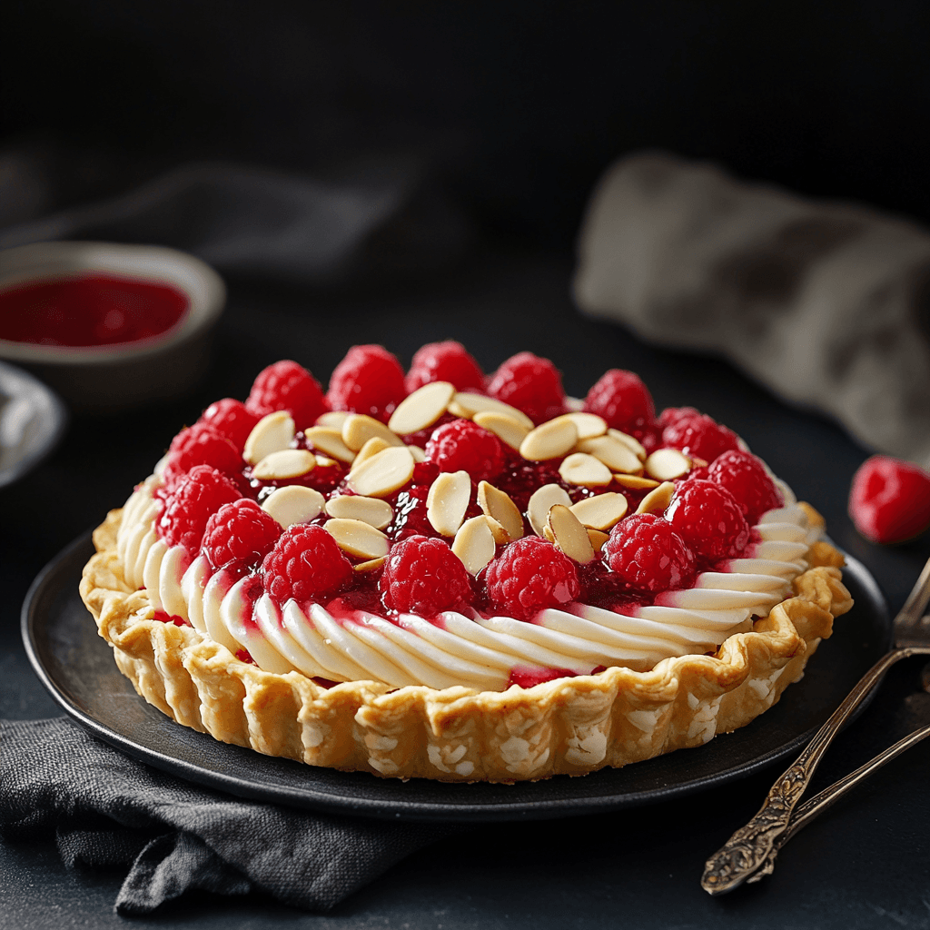 Almond Raspberry Delight Tart