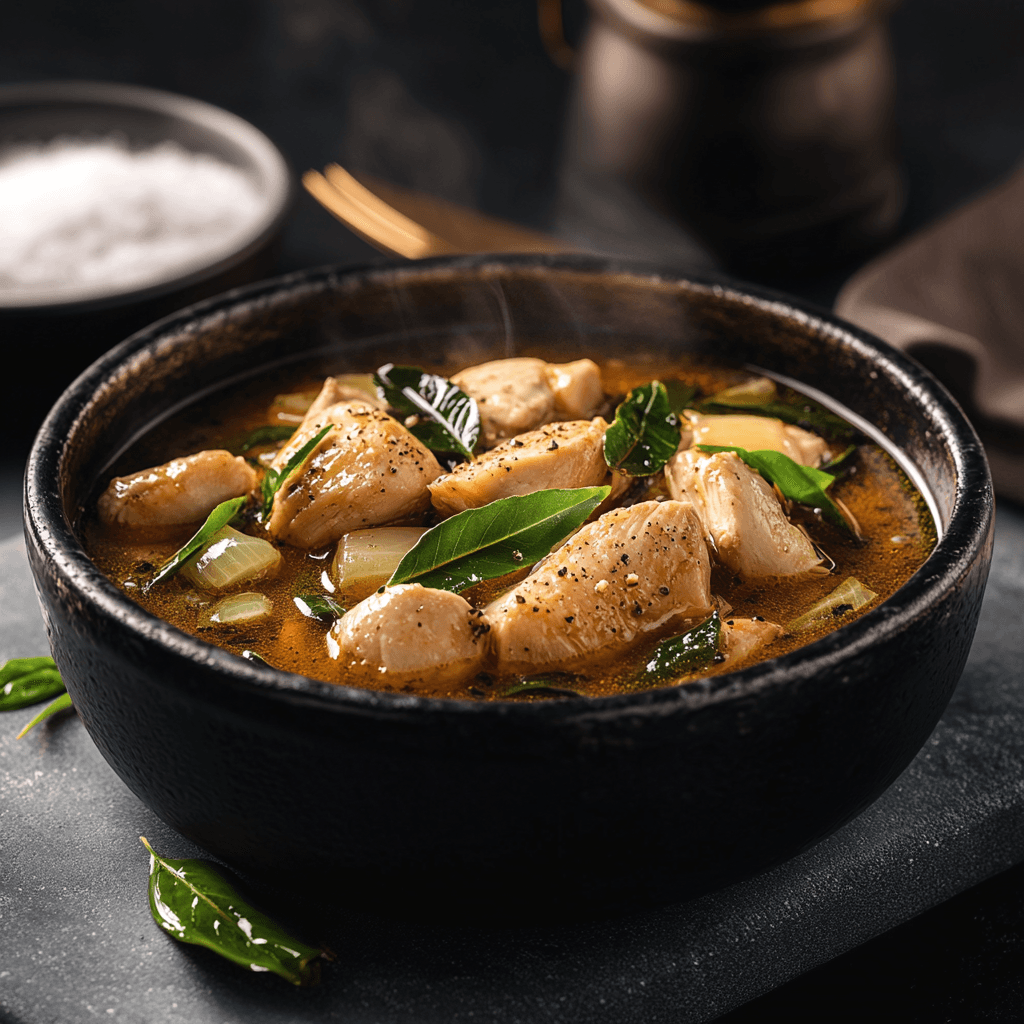 Classic Chicken and Bay Leaf Stew