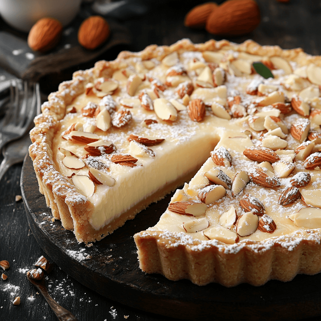 Creamy Almond Delight Tart
