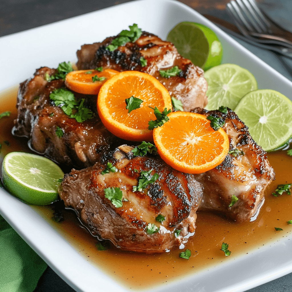 Crock Pot Citrus-Infused Pork Delight