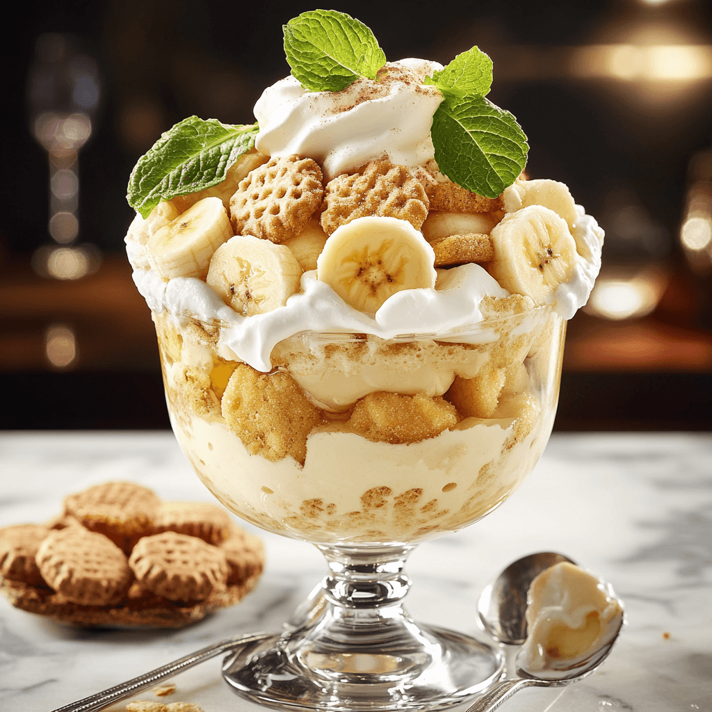 Decadent Banana Cream Pudding Parfait