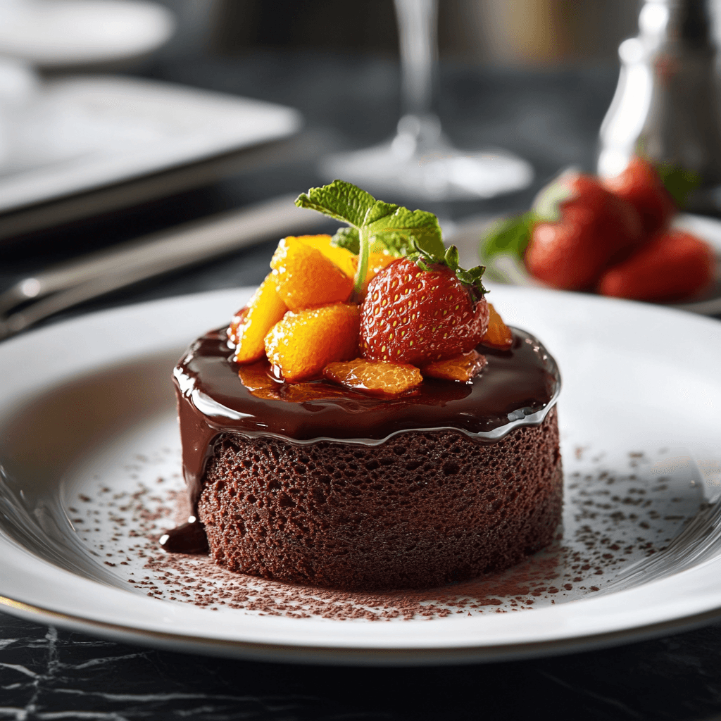 Decadent Chocolate-Orange Jam Cake Delight