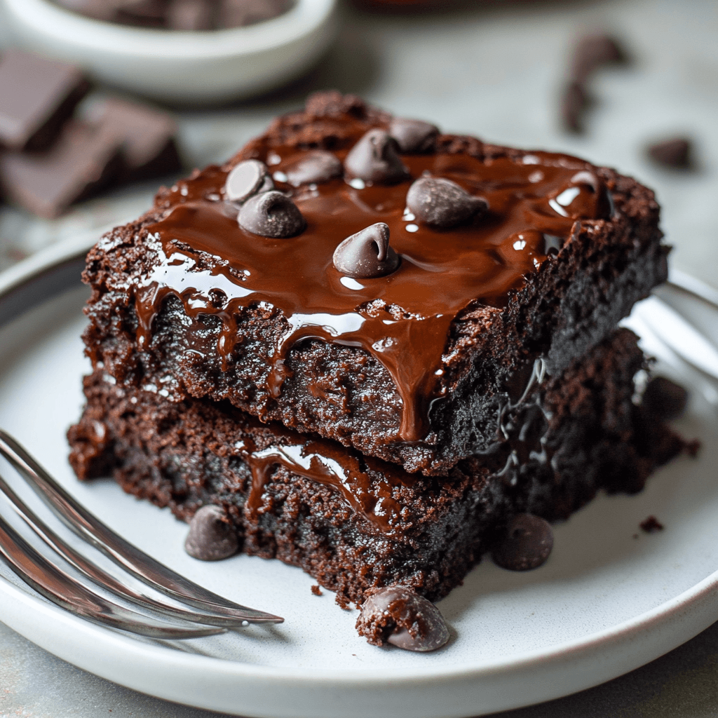 Decadent Double Chocolate Brownies