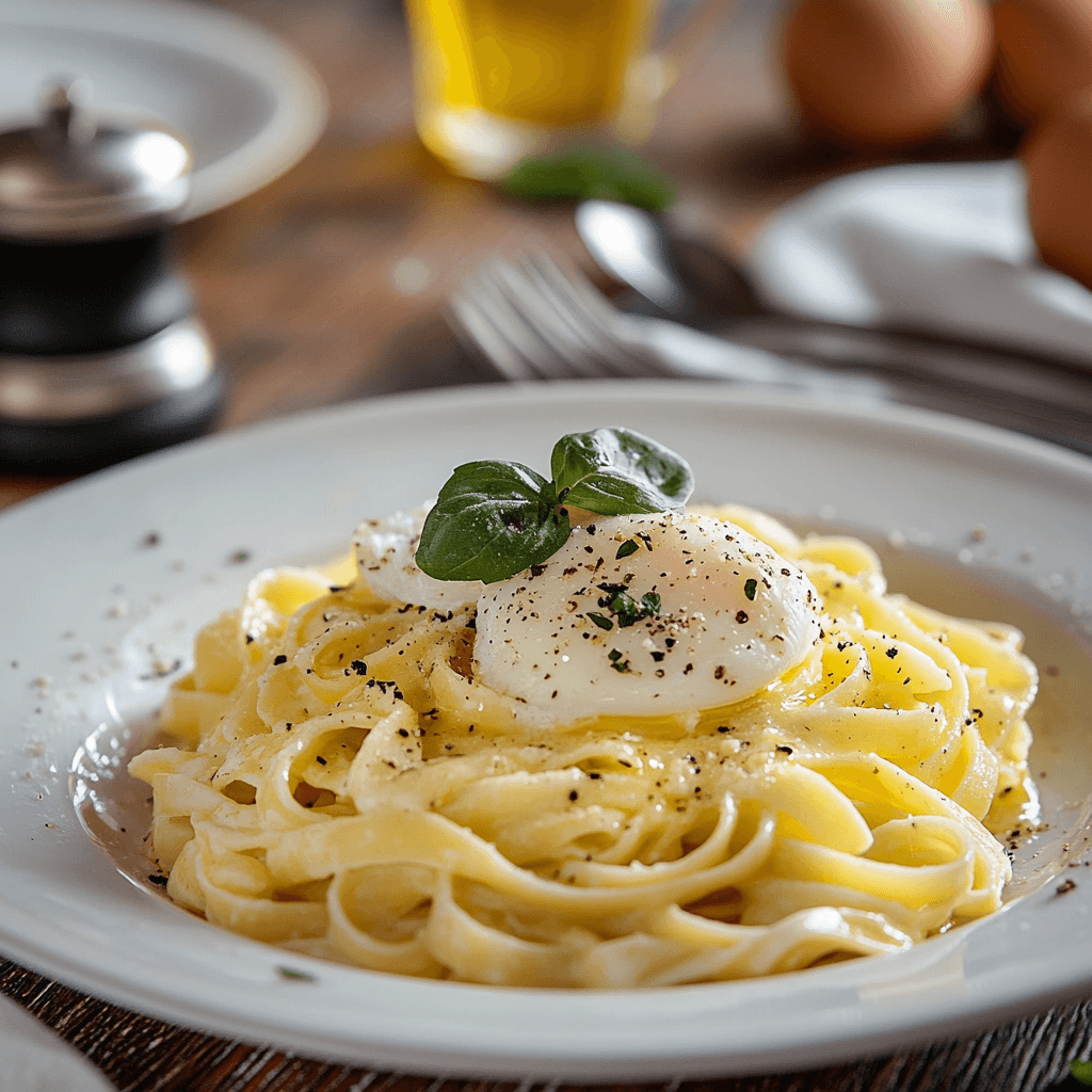 Delectable Homemade Egg Pasta with Olive Oil Sauce