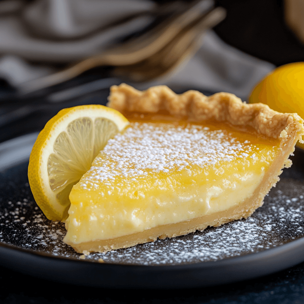 Delightful Lemon Buttermilk Pie