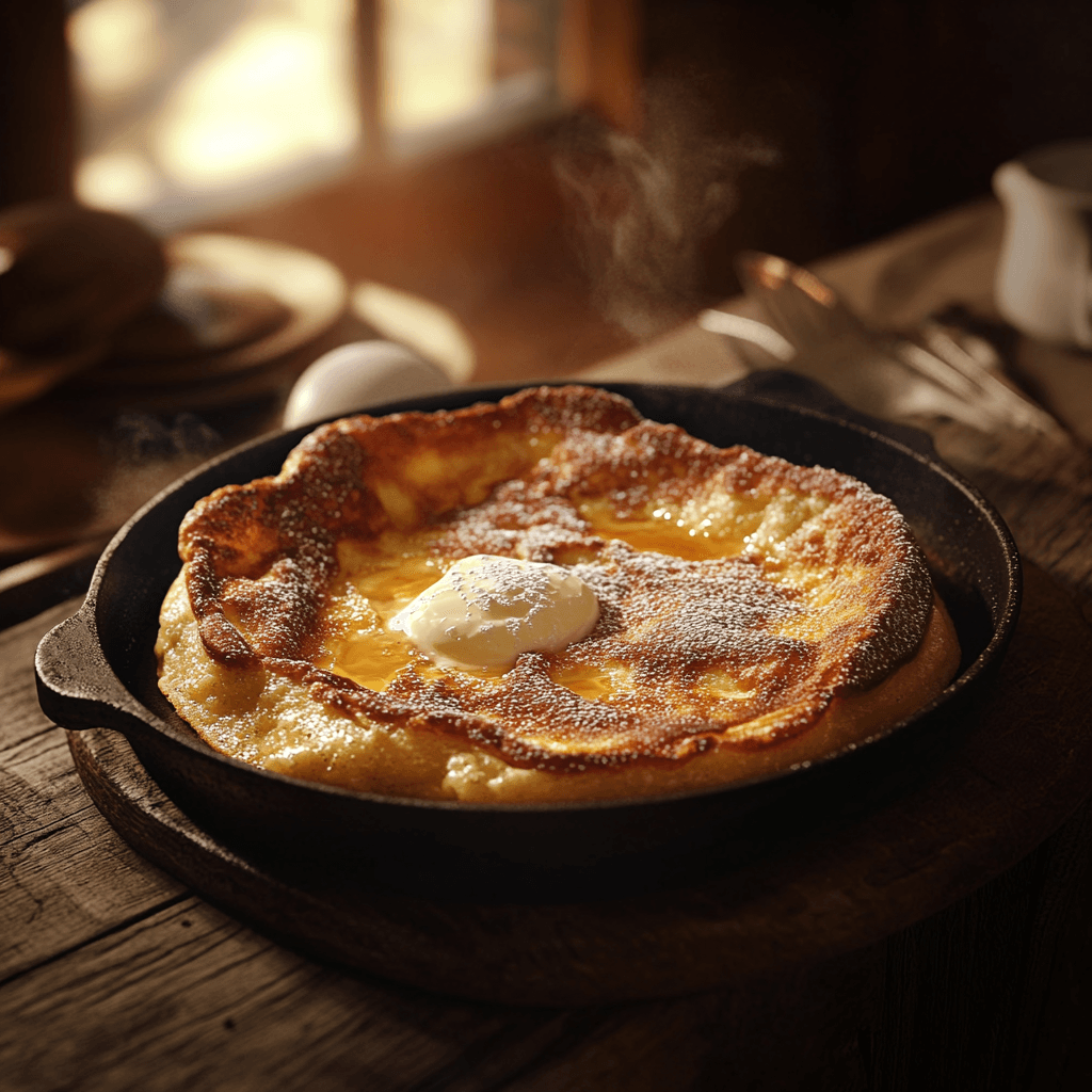 Heavenly Cinnamon-Scented Dutch Baby Pancake