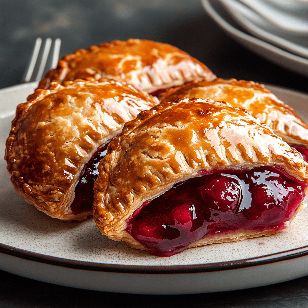 Irresistible Cherry Hand Pies with a Buttery Crust