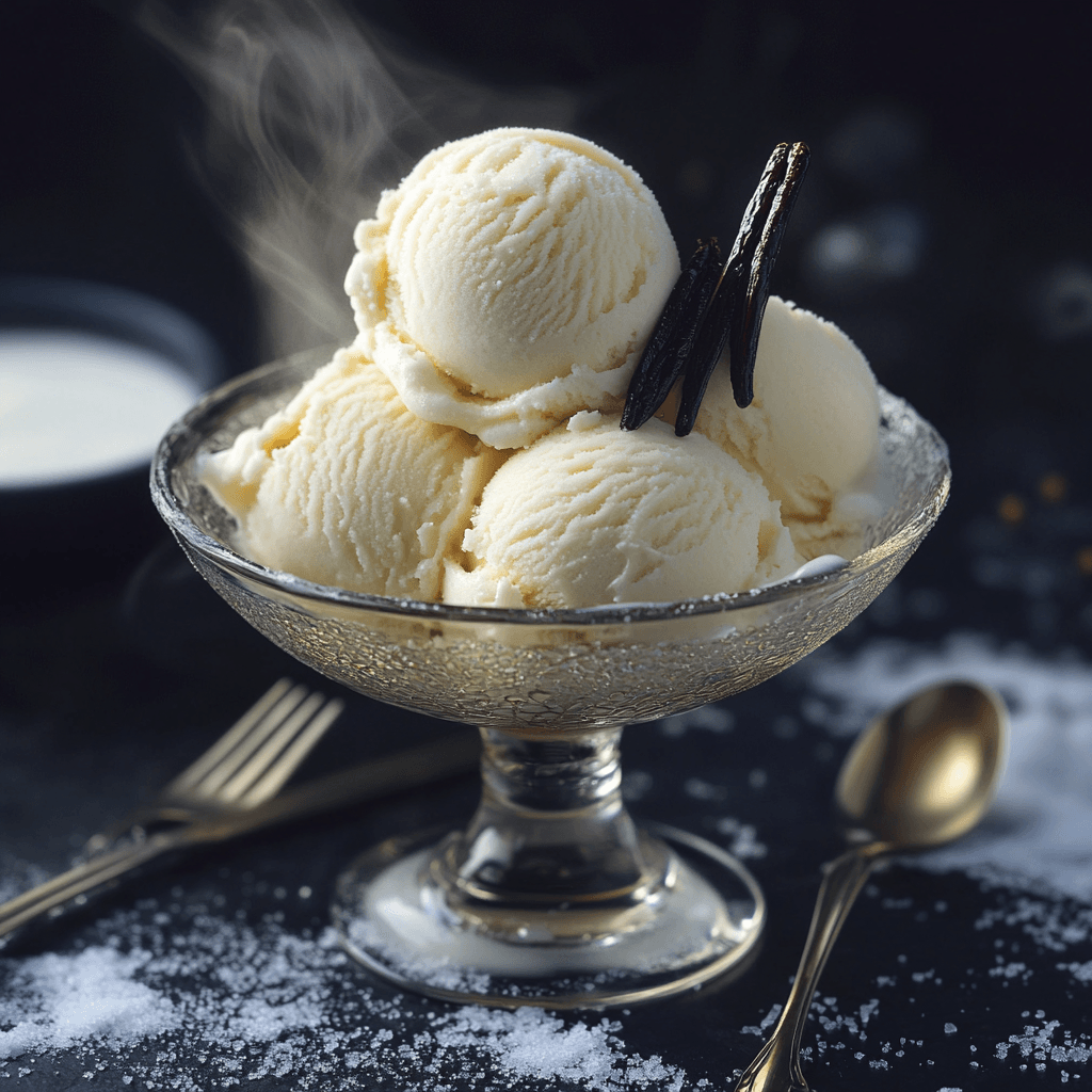 Silky Vanilla Bean Ice Cream: Luxurious Homemade Delight