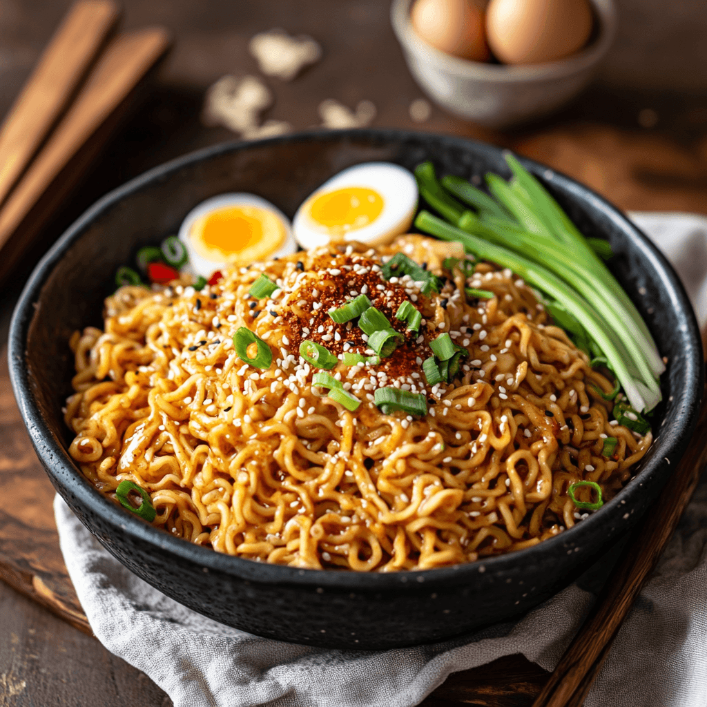 Spicy Nut Butter Ramen Delight
