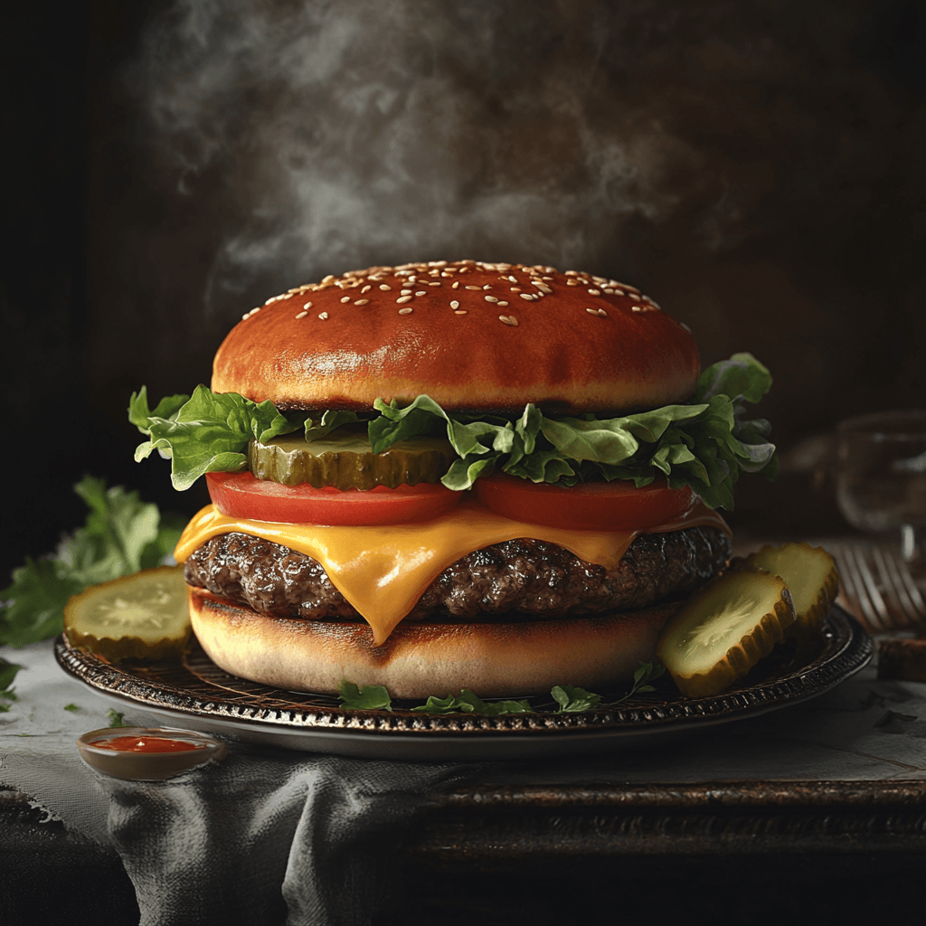 Ultimate Charcoal-Grilled Cheeseburgers