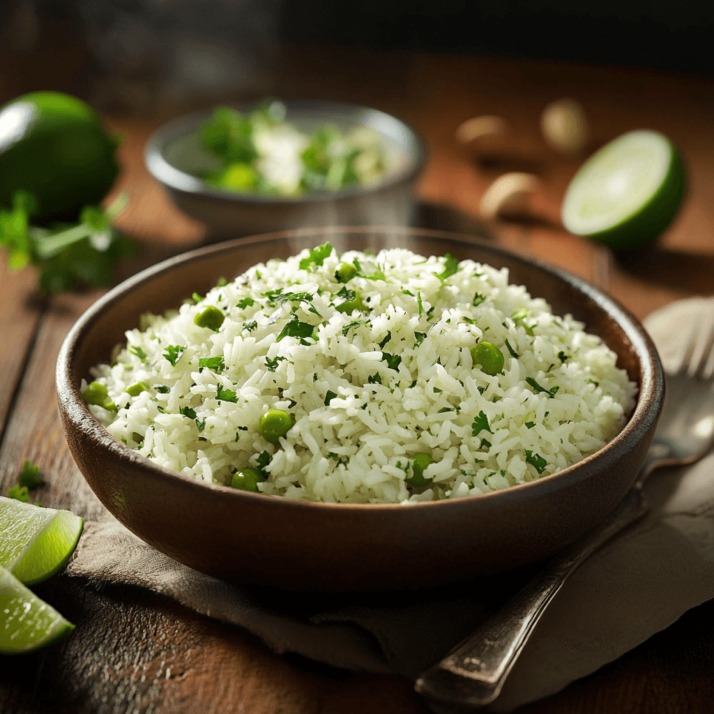 Zesty Cilantro Lime Rice with Green Chiles