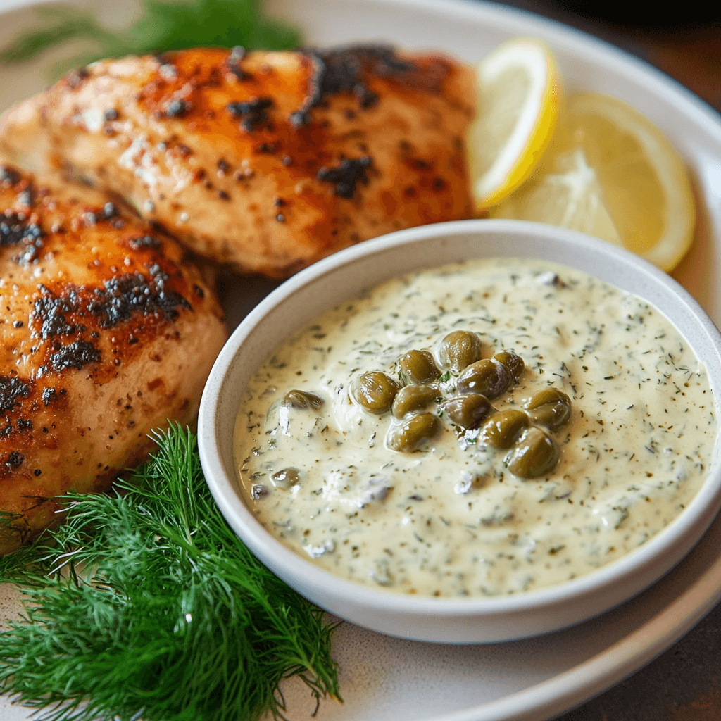 Zesty Dill-Caper Remoulade Sauce: A Flavorful Dinner Enhancement