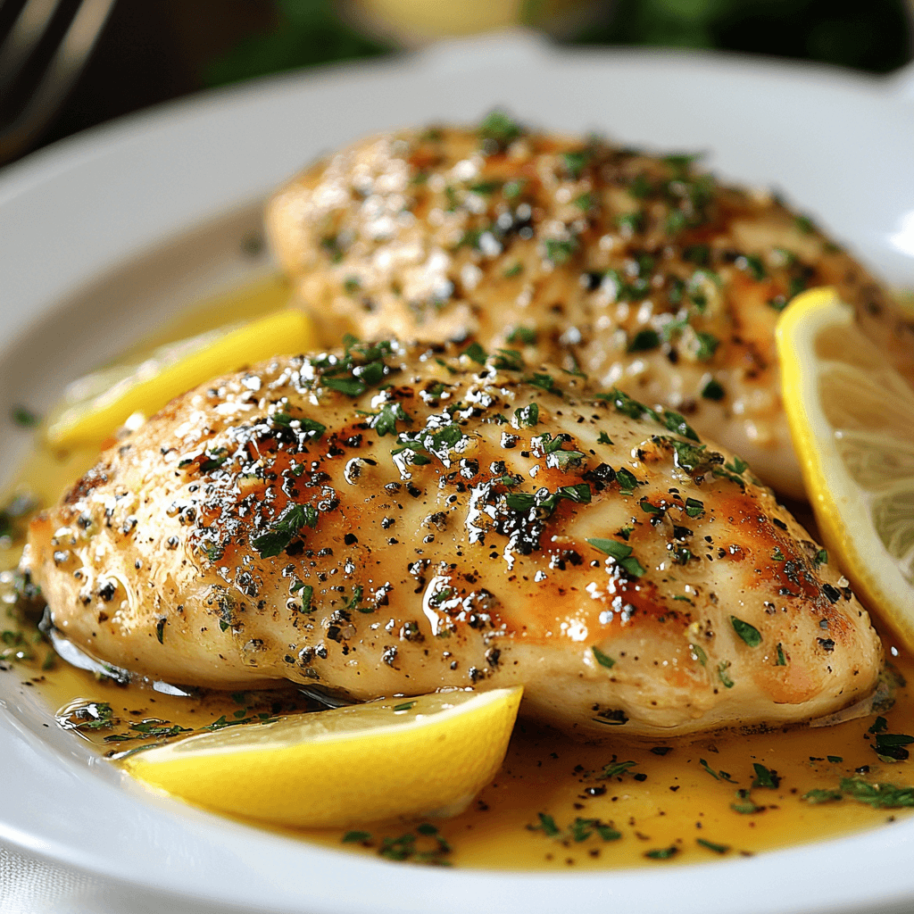 Zesty Lemon Herb Chicken Dinner