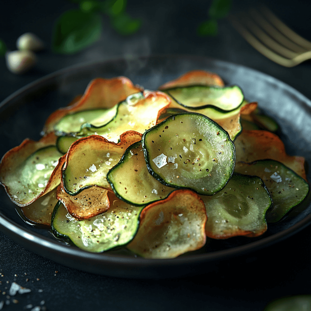 Baked Cucumber Chips: A Crunchy Oven Snack