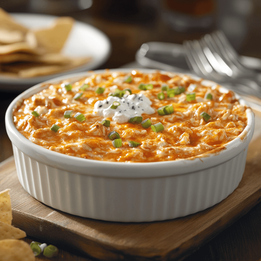 Buffalo Chicken Cheese Dip Delight