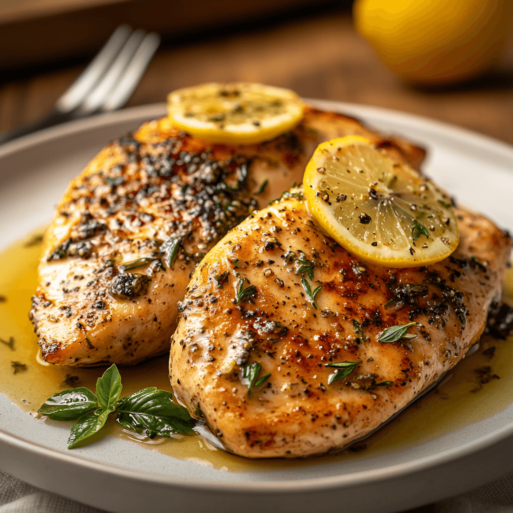 Citrus-Herb Pan-Fried Chicken Breasts