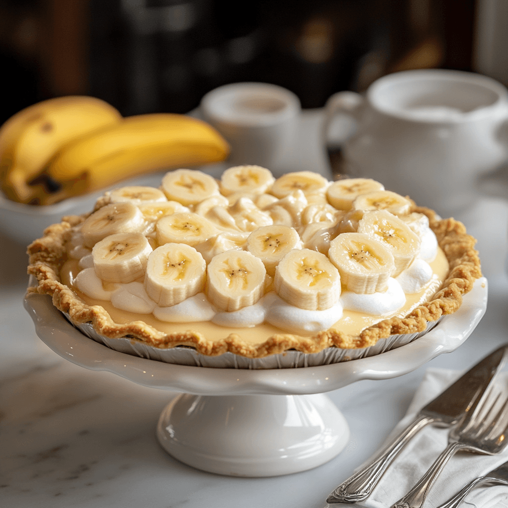 Classic Banana Cream Pie Delight