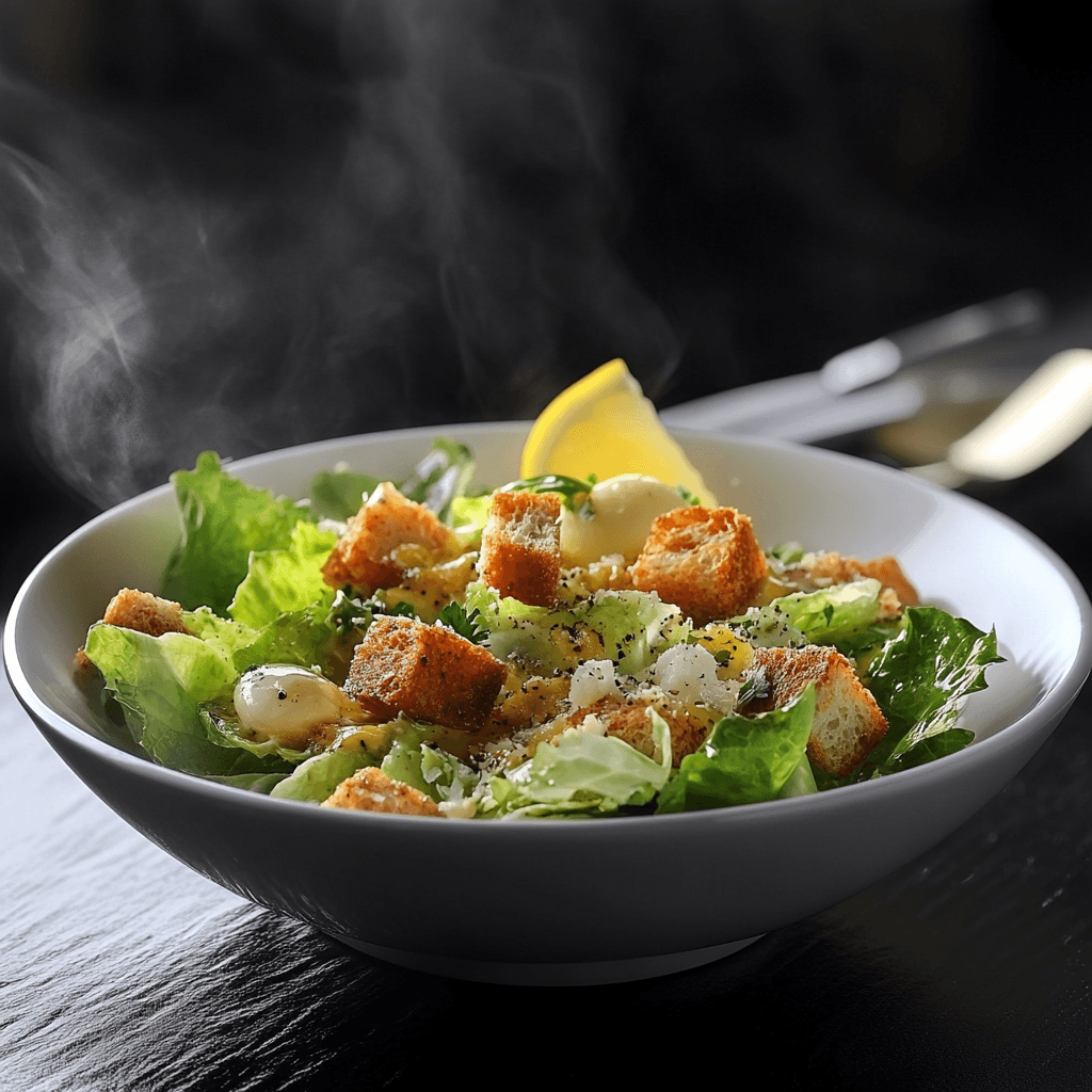 Classic Caesar Salad with a Gourmet Twist