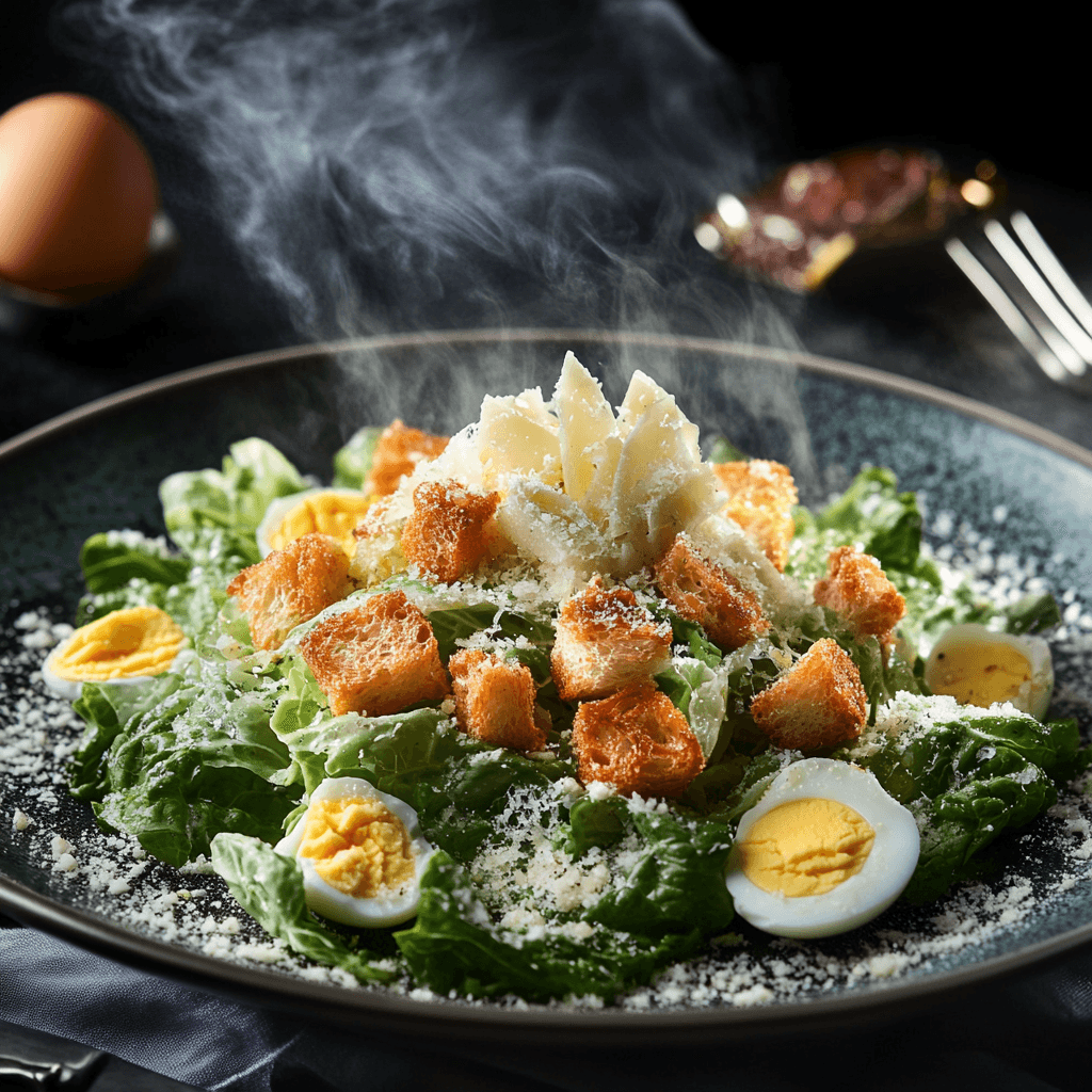 Classic Caesar Salad with a Tangy Twist