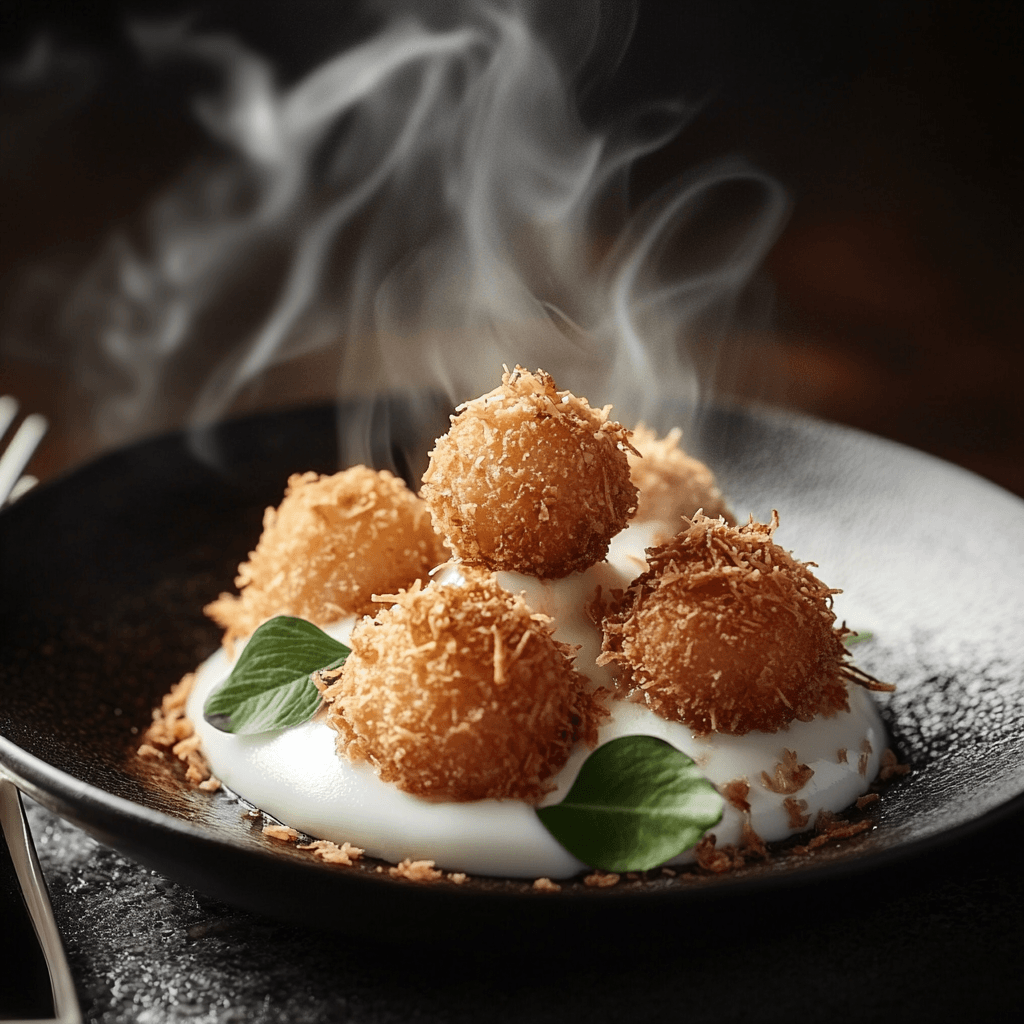 Crispy Coconut Delight on the Stove
