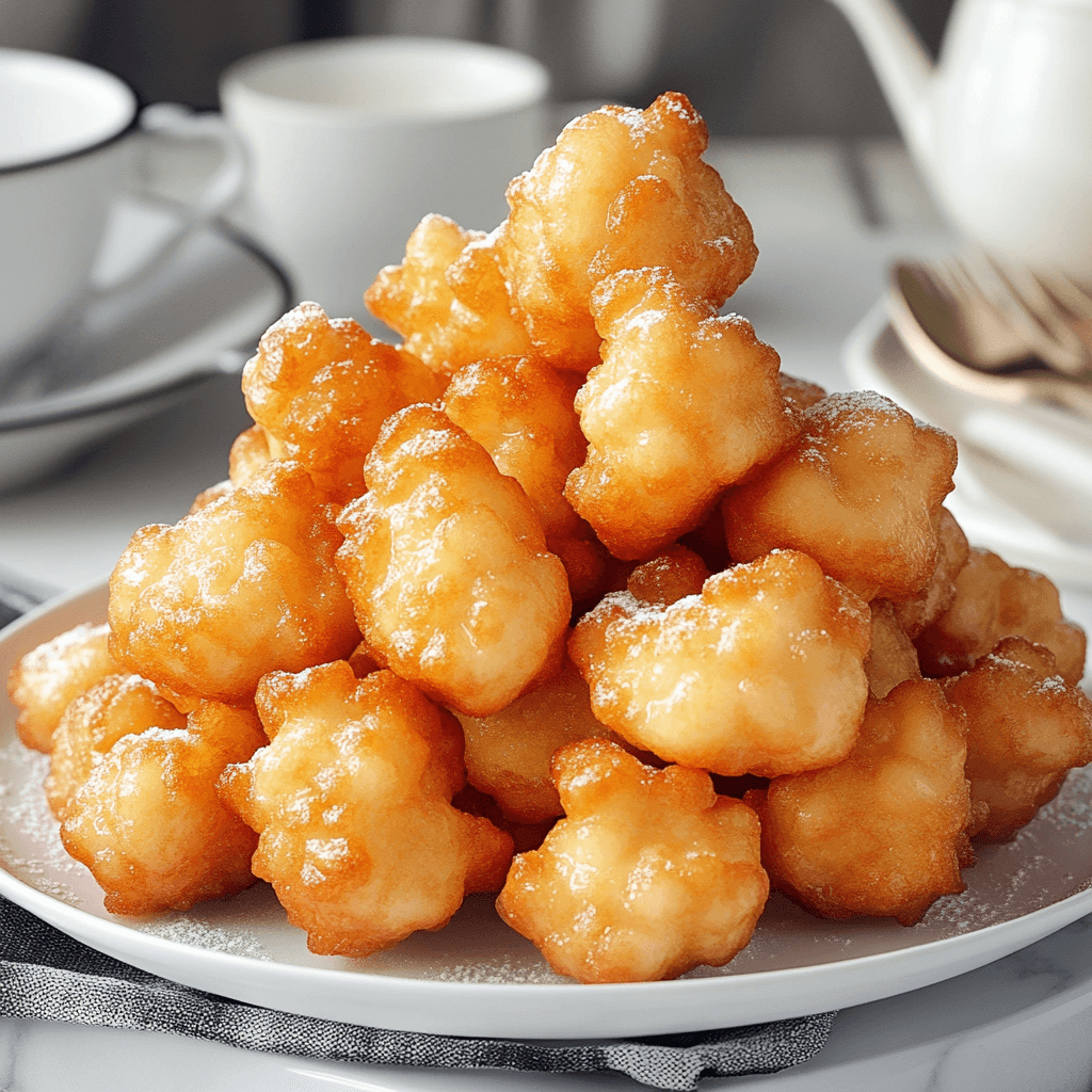 Crispy Milk Snack Fritters