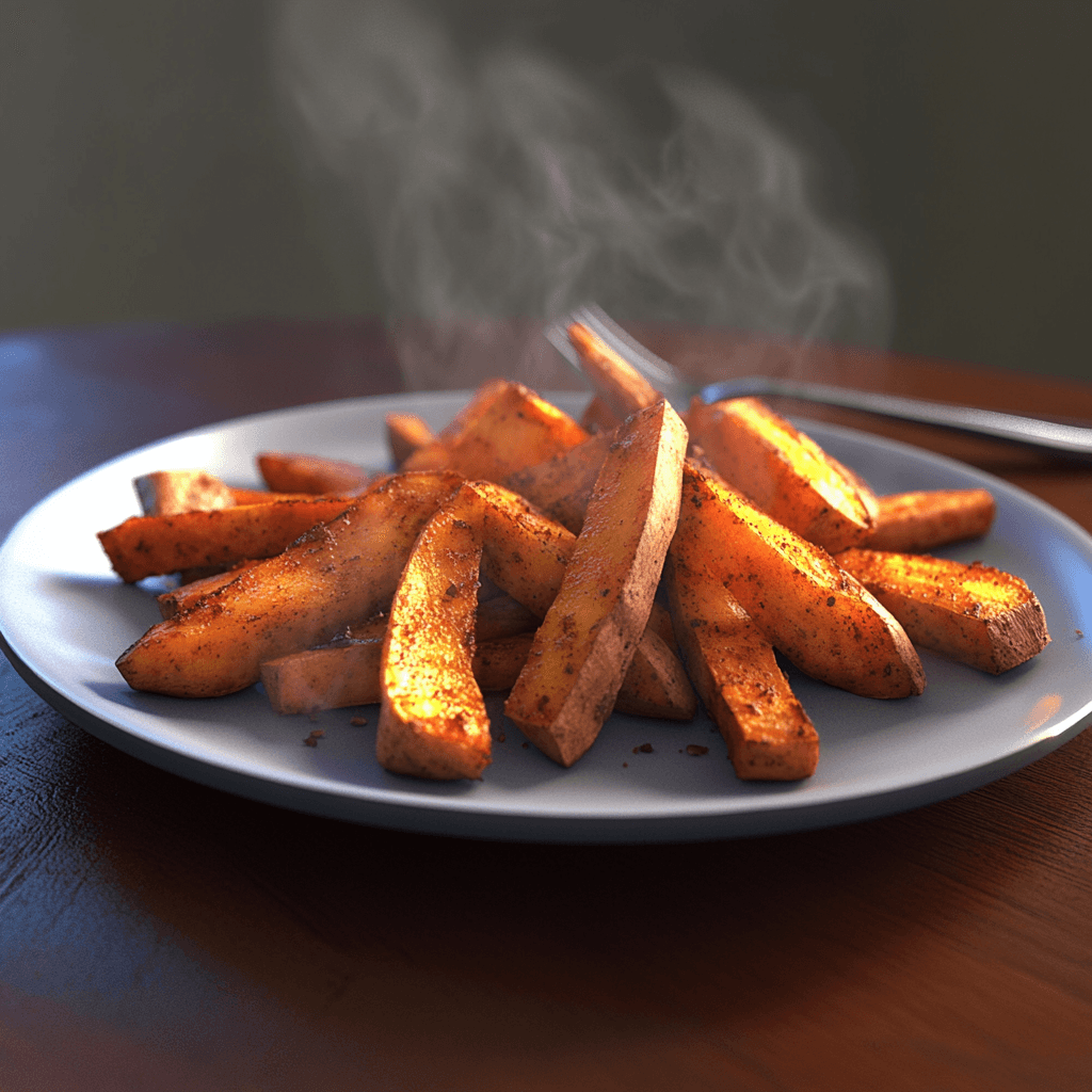 Crispy Oven-Baked Sweet Potato Fries