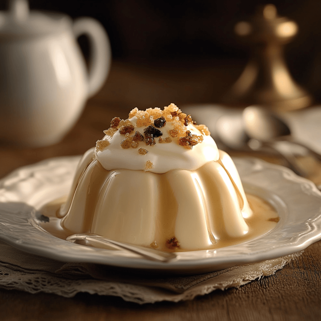Decadent Irish Cream Microwave Pudding