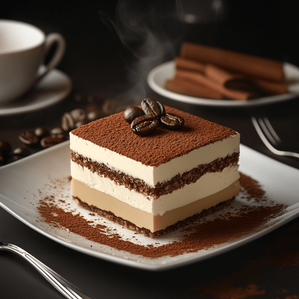 Decadent No-Bake Coffee Cream Dessert