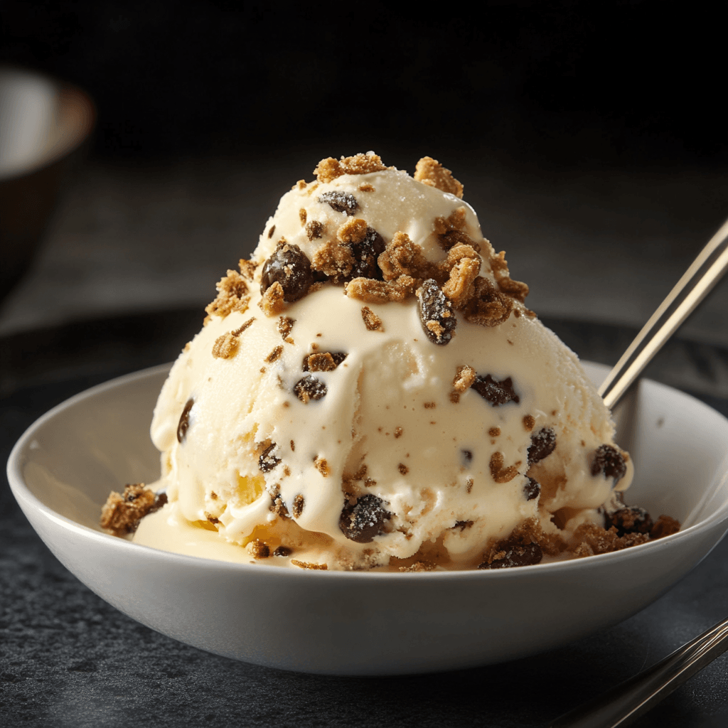Decadent Stove-Top Cookie Crunch Ice Cream
