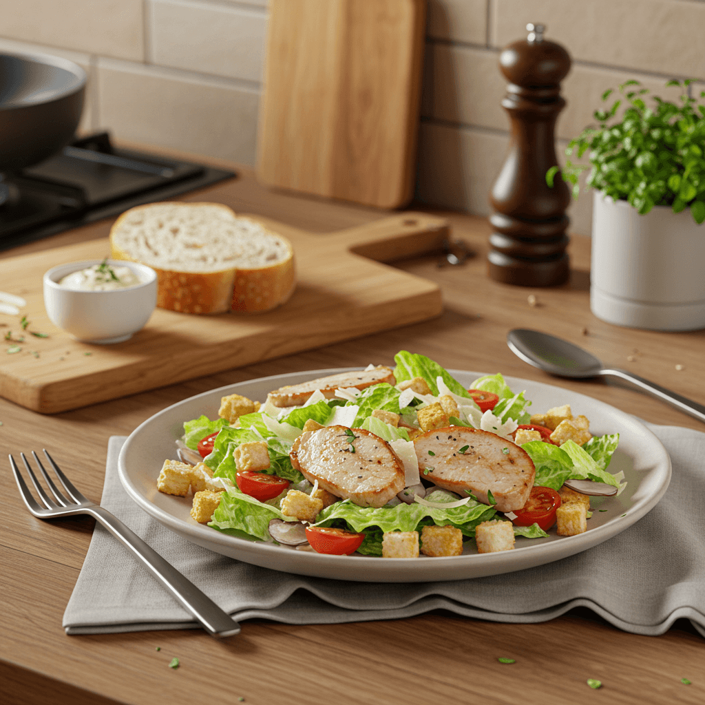 Classic Caesar Salad with a Twist