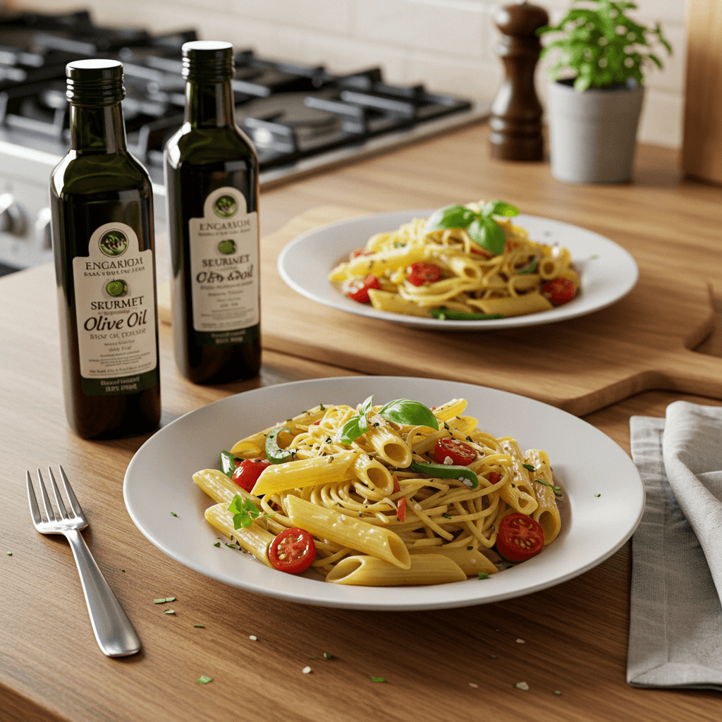 Gourmet Olive Oil Pasta Delight