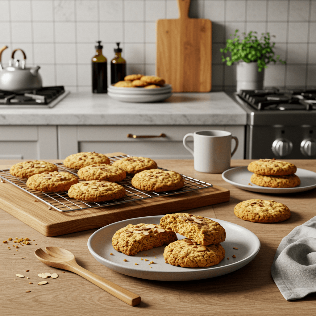Irresistible Almond-Cornmeal Butter Cookies
