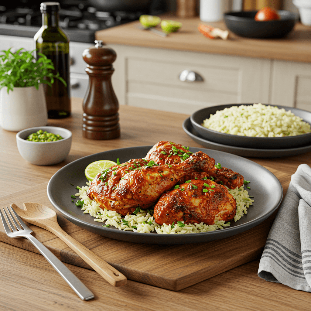 Irresistible Charcoal Grilled Tandoori Chicken