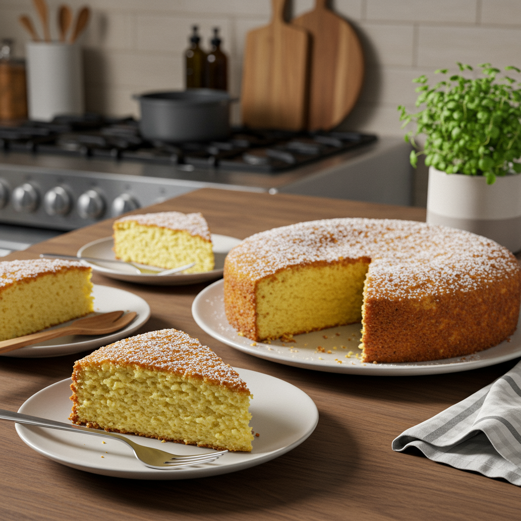 Irresistible Oven-Baked Vanilla Buttermilk Cake