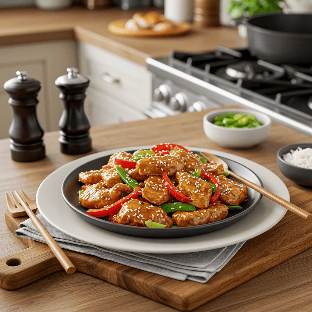 Irresistible Sesame Chicken Stir Fry