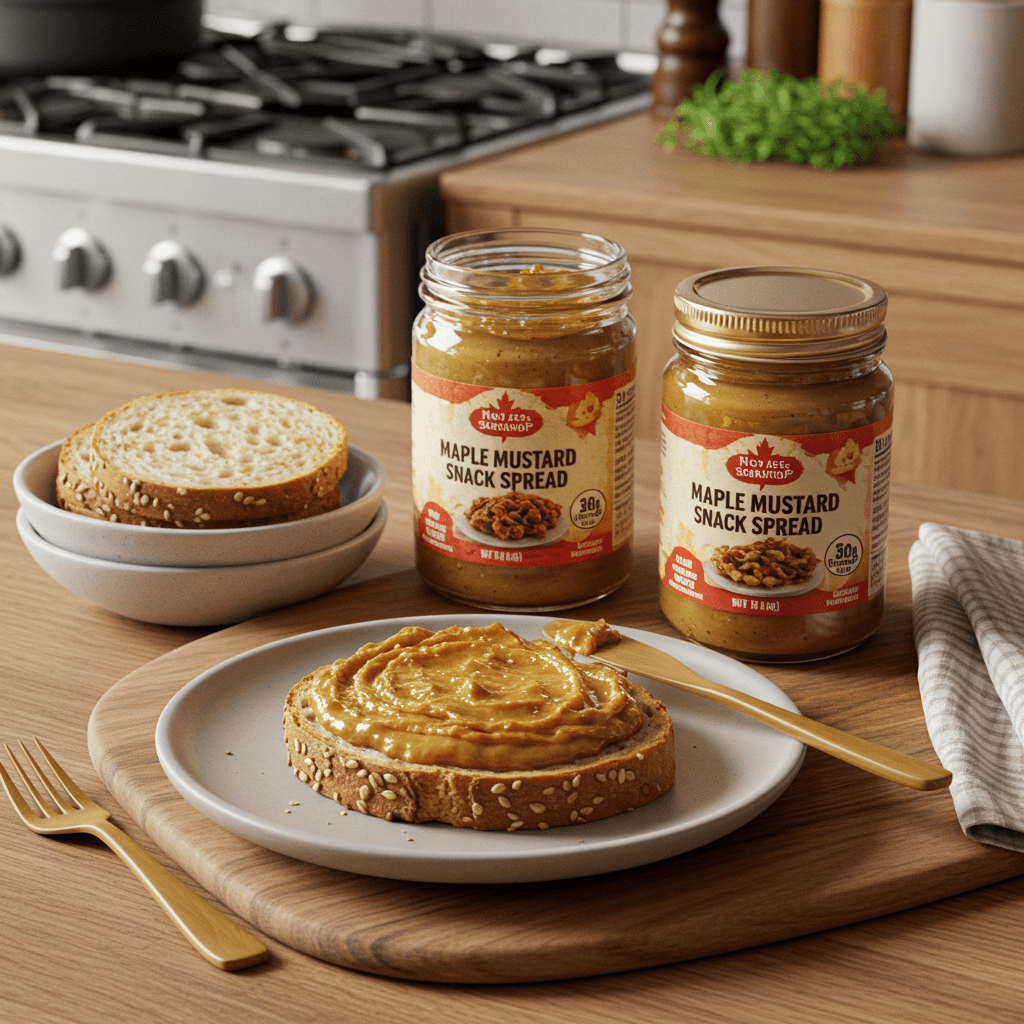 Maple Mustard Snack Spread