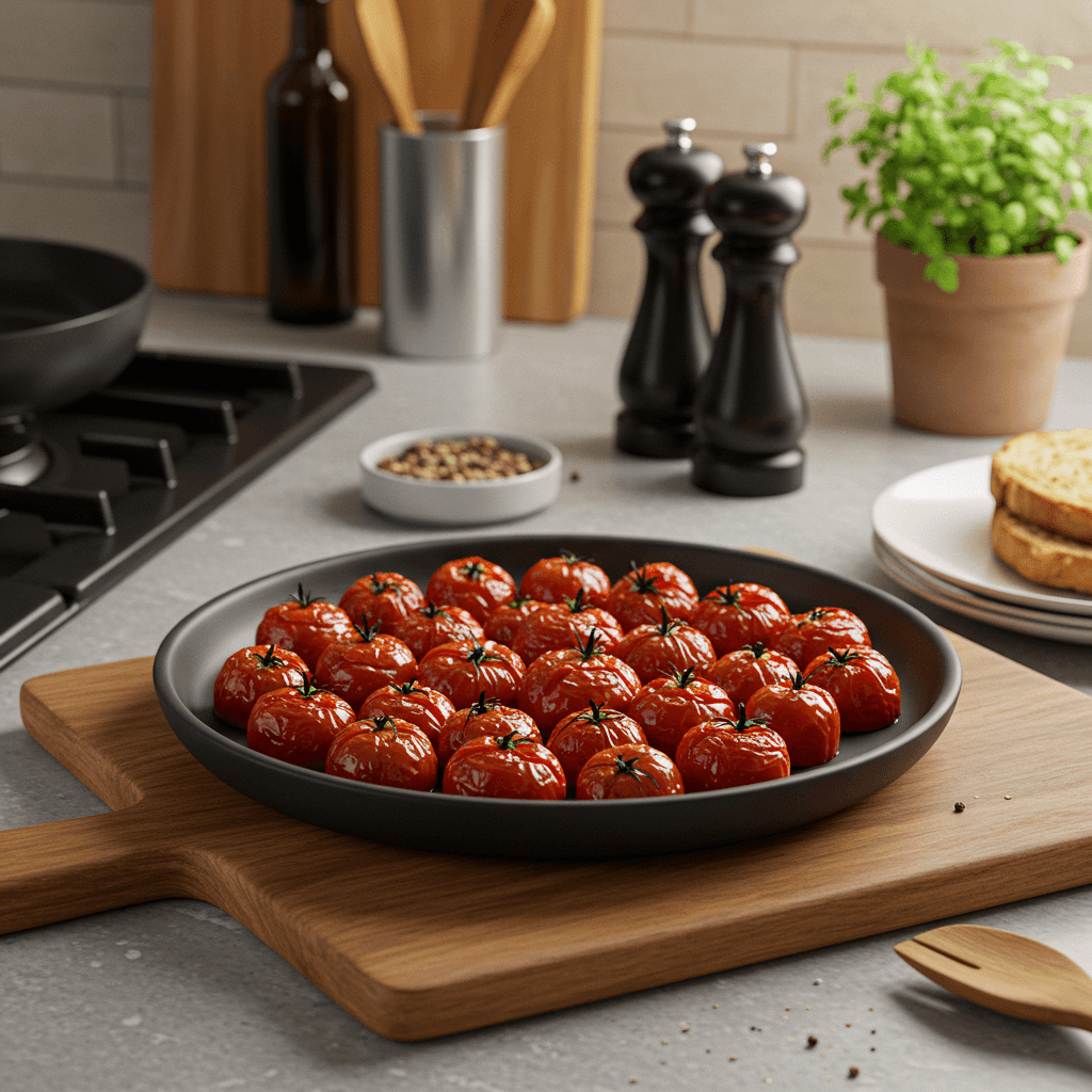 Oven-Roasted Cherry Tomato Snack Delight