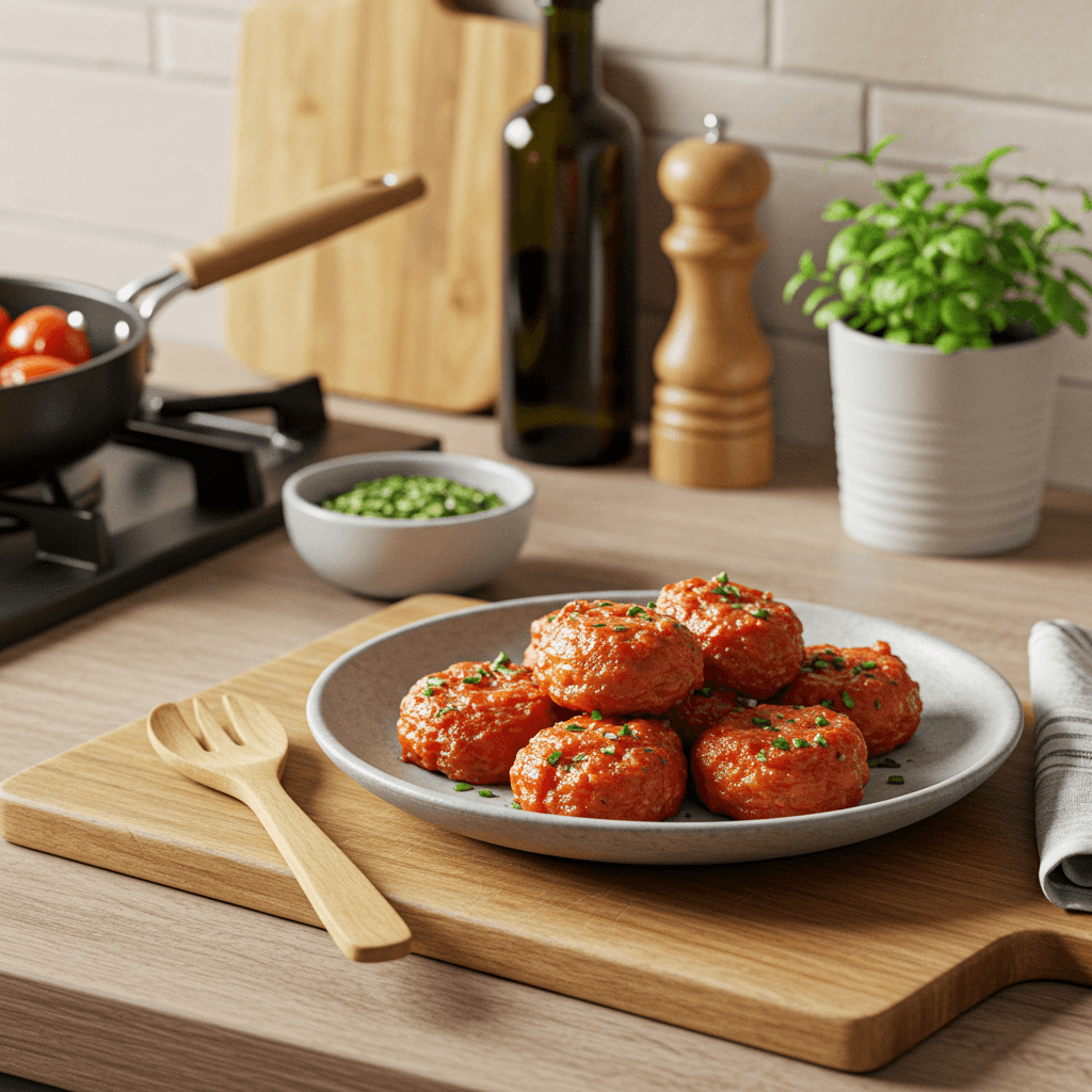 Pan-Fried Spiced Tomato Bites