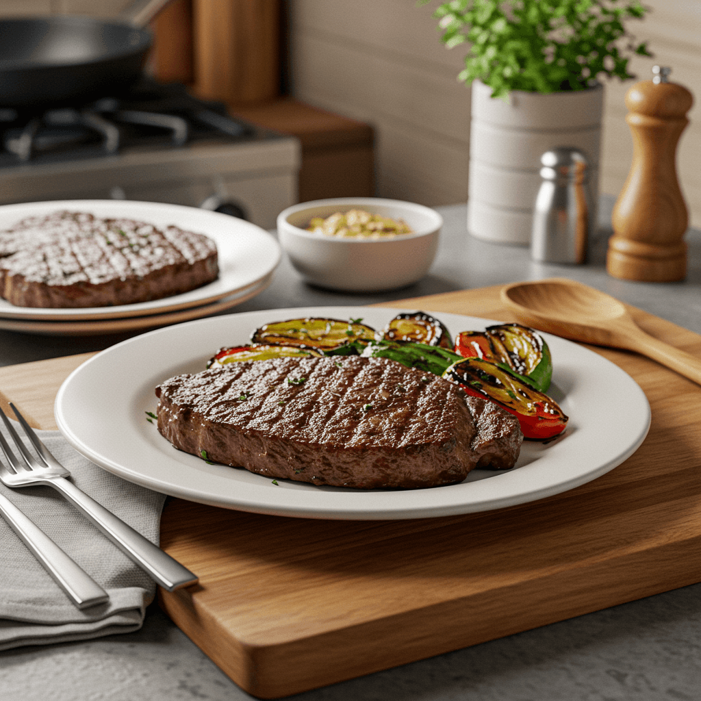 Perfectly Grilled Tri-Tip Steak for a Charcoal Barbecue