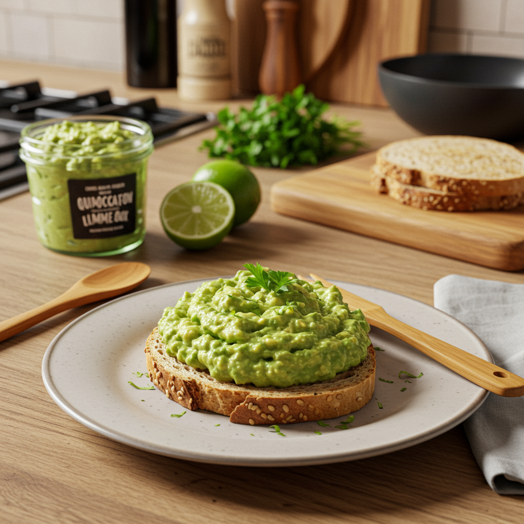 Quick and Zesty Avocado Lime Spread