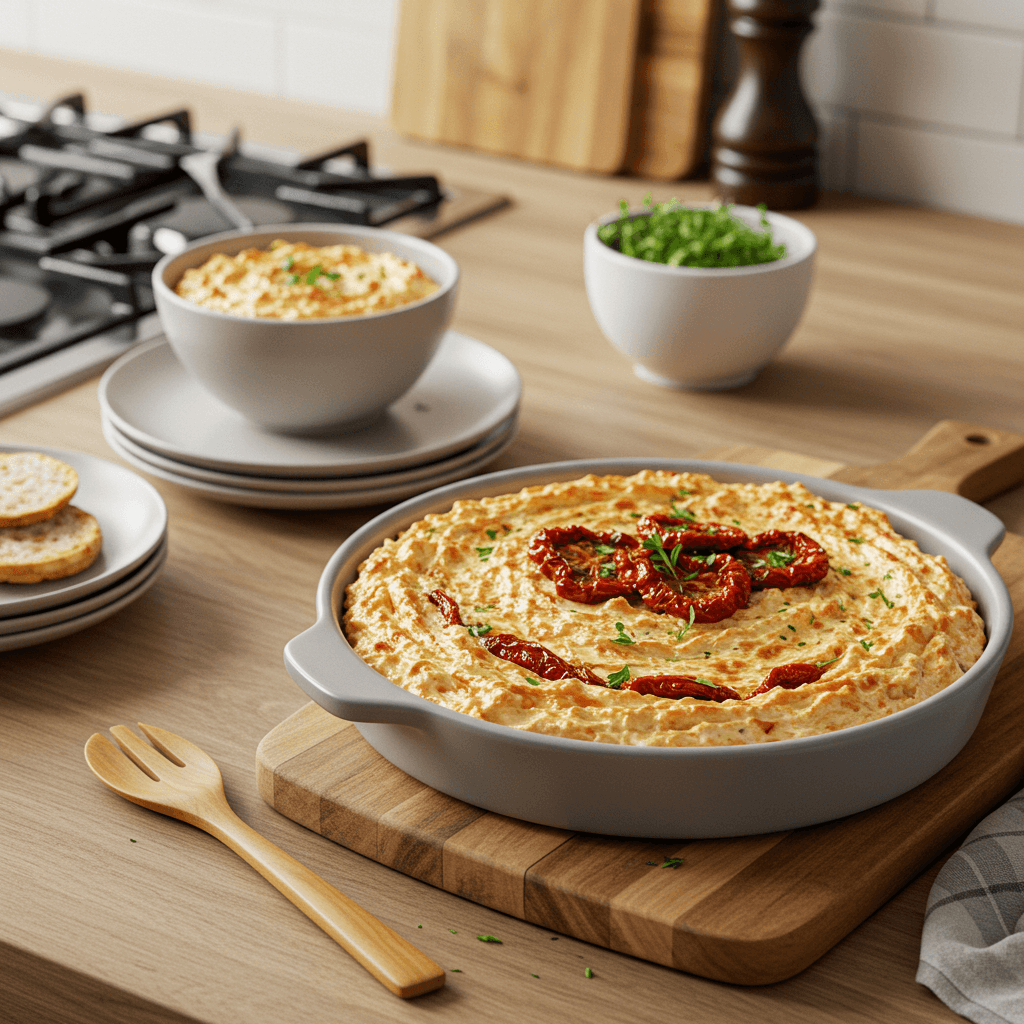 Savory Sun-Dried Tomato and Cream Cheese Dip