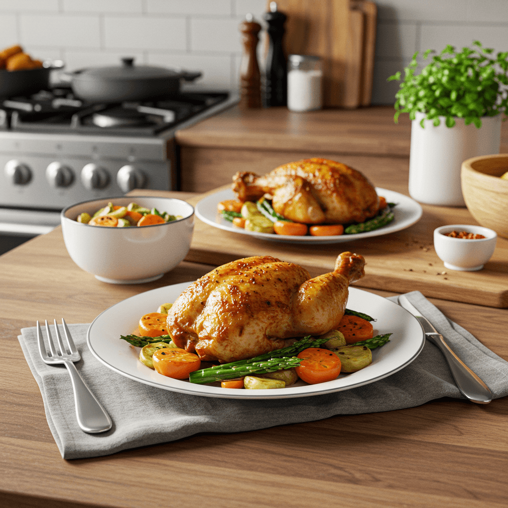 Succulent Rotisserie Chicken Delight