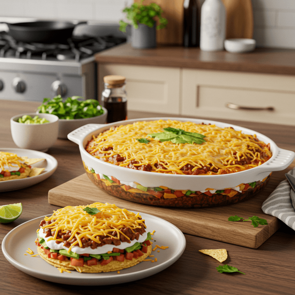 Ultimate Layered Taco Dip Recipe
