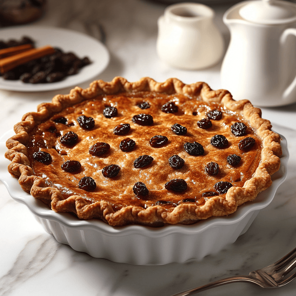 Bacardi Raisin Cinnamon Pie