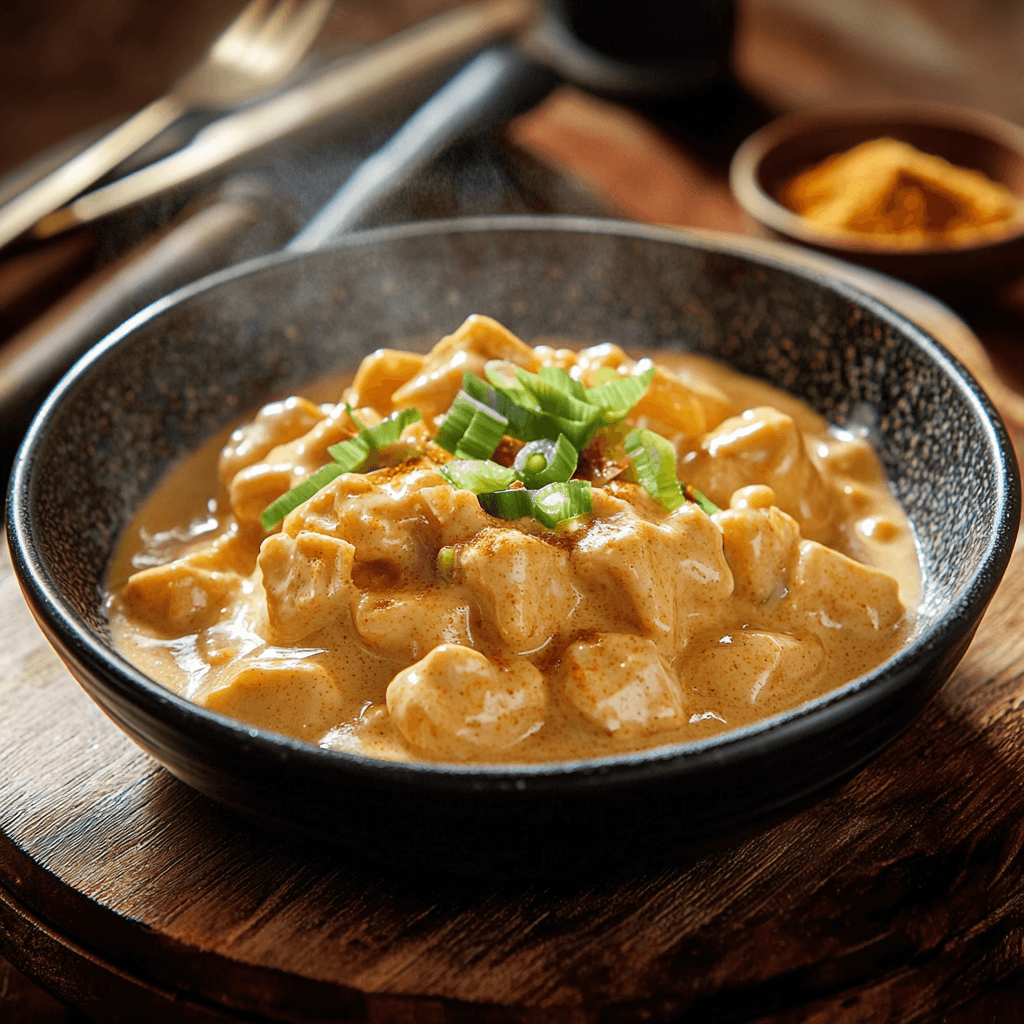 Creamy Curry Stir-Fried Snack Delight