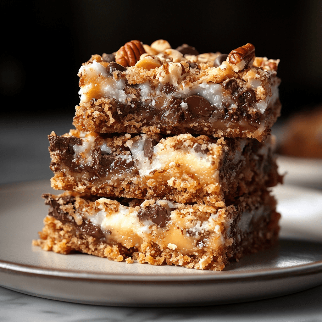 Decadent Layered Magic Bars: A Dessert Delight