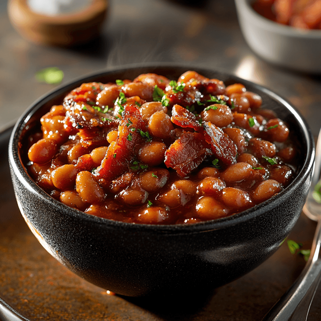 Deliciously Simple Smokey BBQ Baked Beans Delight